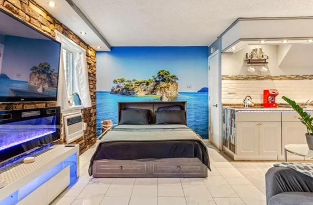 Brooklyn Spacious Space With Private Entrance, Bathroom, & Backyard - Full-Kitchen New York Extérieur photo